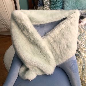 Banana Republic Faux Fur Wrap